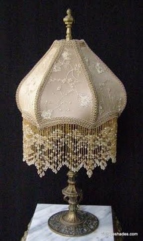 Victorian Beaded Lamp Shades - Foter