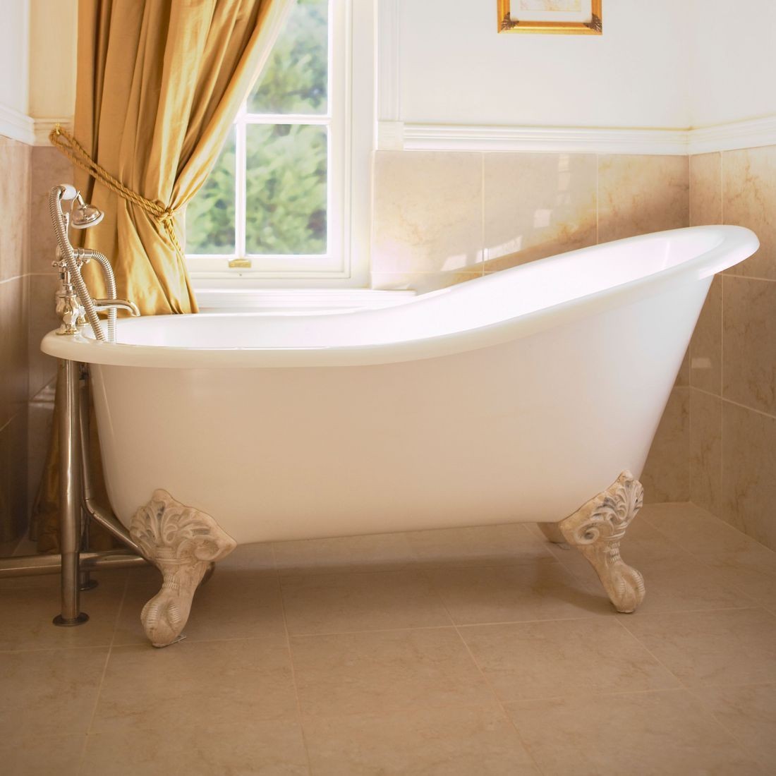 Restored clawfoot tub for on sale sale