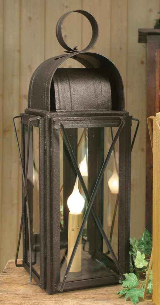 Electric Lantern Table Lamp for bedrooms to give You The Perfect Farmhouse  Look Large 15 inches Tall…See more Electric Lantern Table Lamp for bedrooms