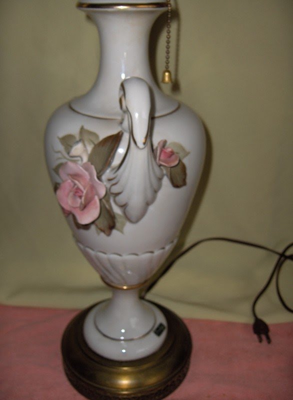 Porcelain Rose Lamp - Ideas on Foter