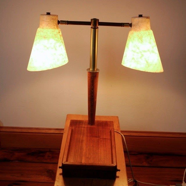 double reading lamp