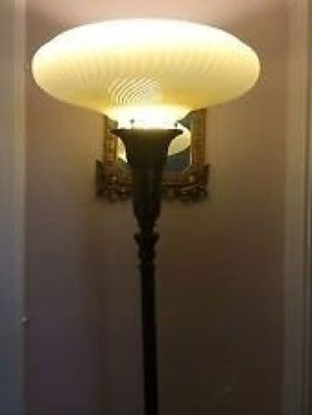 Antiques Torchiere Floor Lamp - Foter