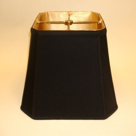 Black gold liner lamp shades 2