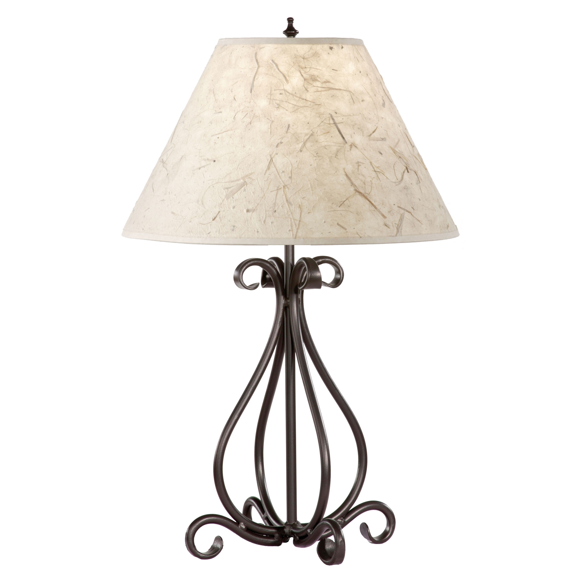 Rod iron sale table lamps