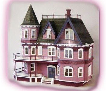 Doll house kit wooden doll houses