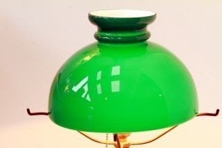 green glass shade