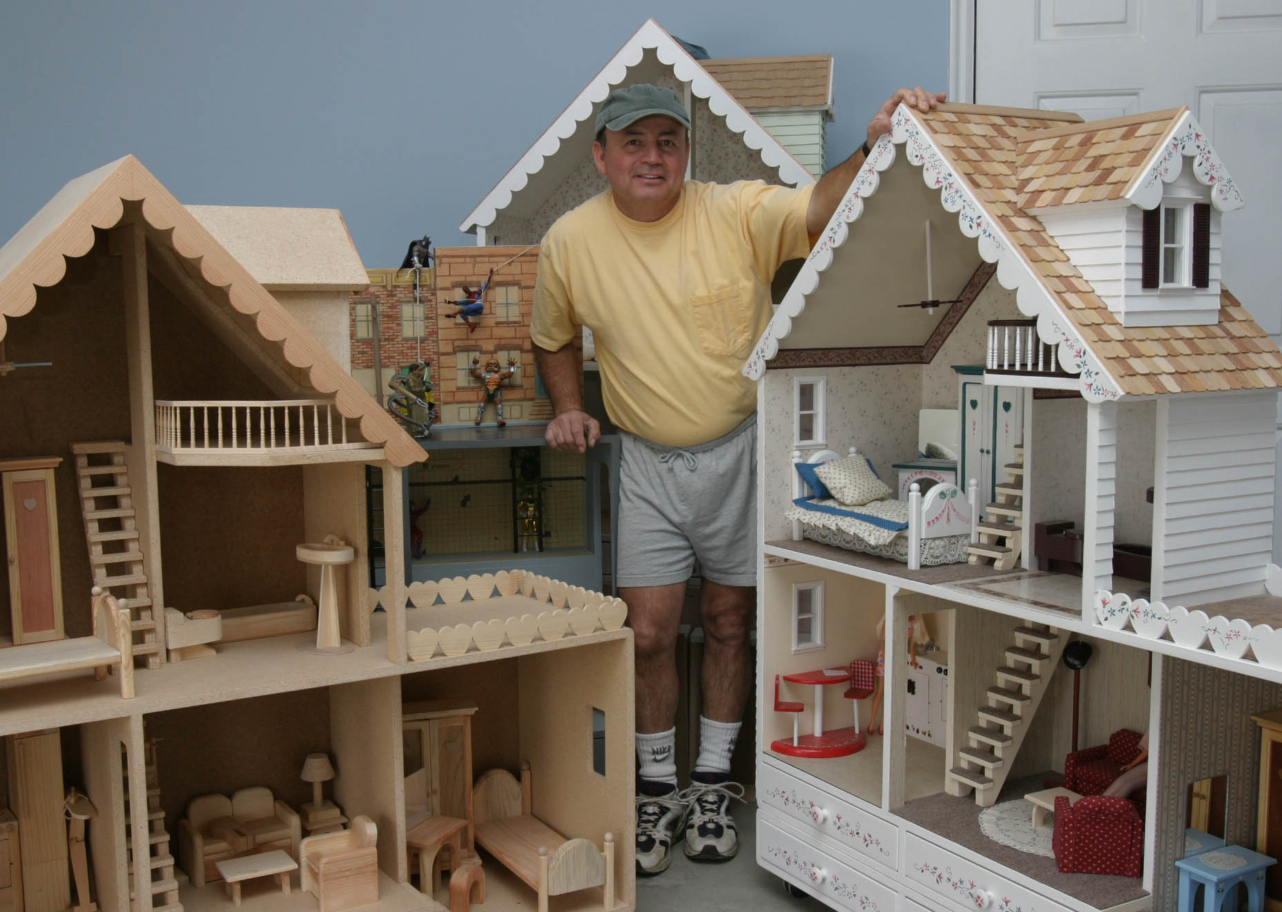 Dolls Houses, Large Wooden Dolls House