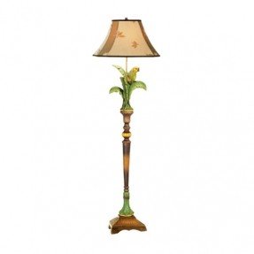 Tropical floor lamp