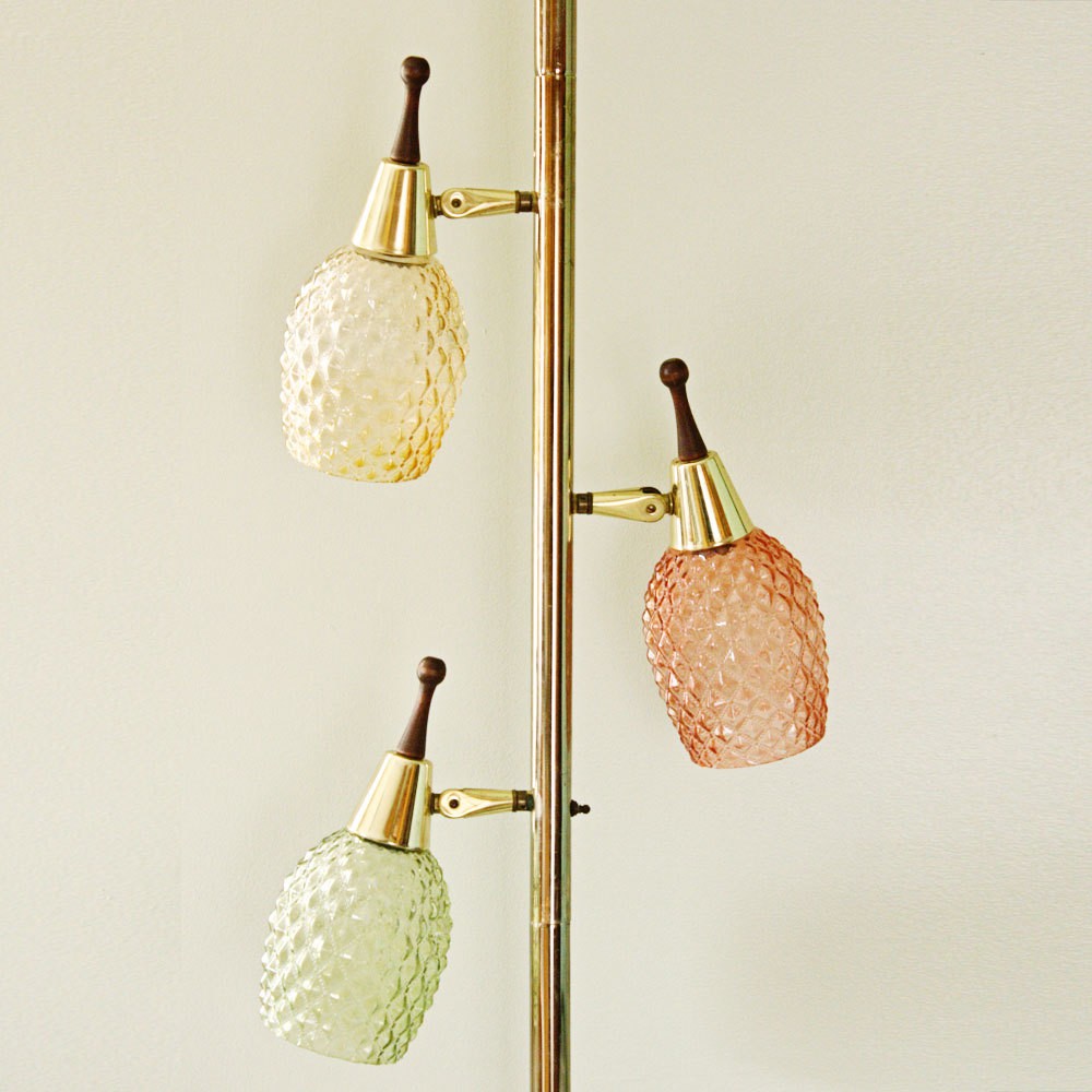 retro pole lamps