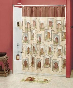 Outhouses Shower Curtain Ideas On Foter