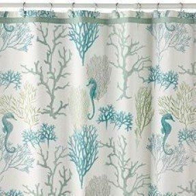 cheap beach shower curtains