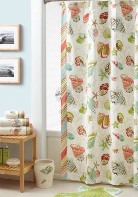 Beach theme shower curtains 5