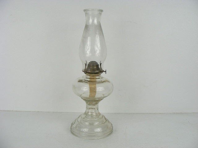 Glass kerosene oil lamp 1