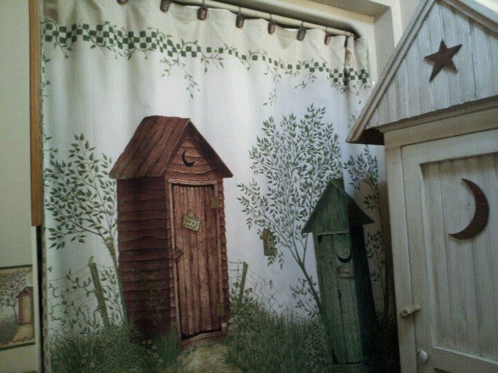 Outhouses Shower Curtain Ideas On Foter