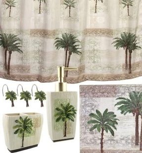 palm tree rugs for bathroom