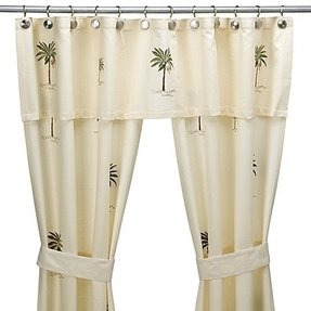 Double Swag Shower Curtain - Foter