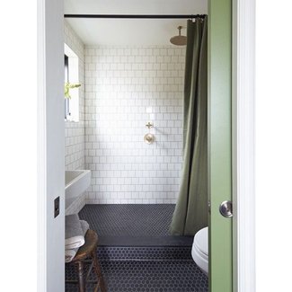 shower curtain for narrow shower
