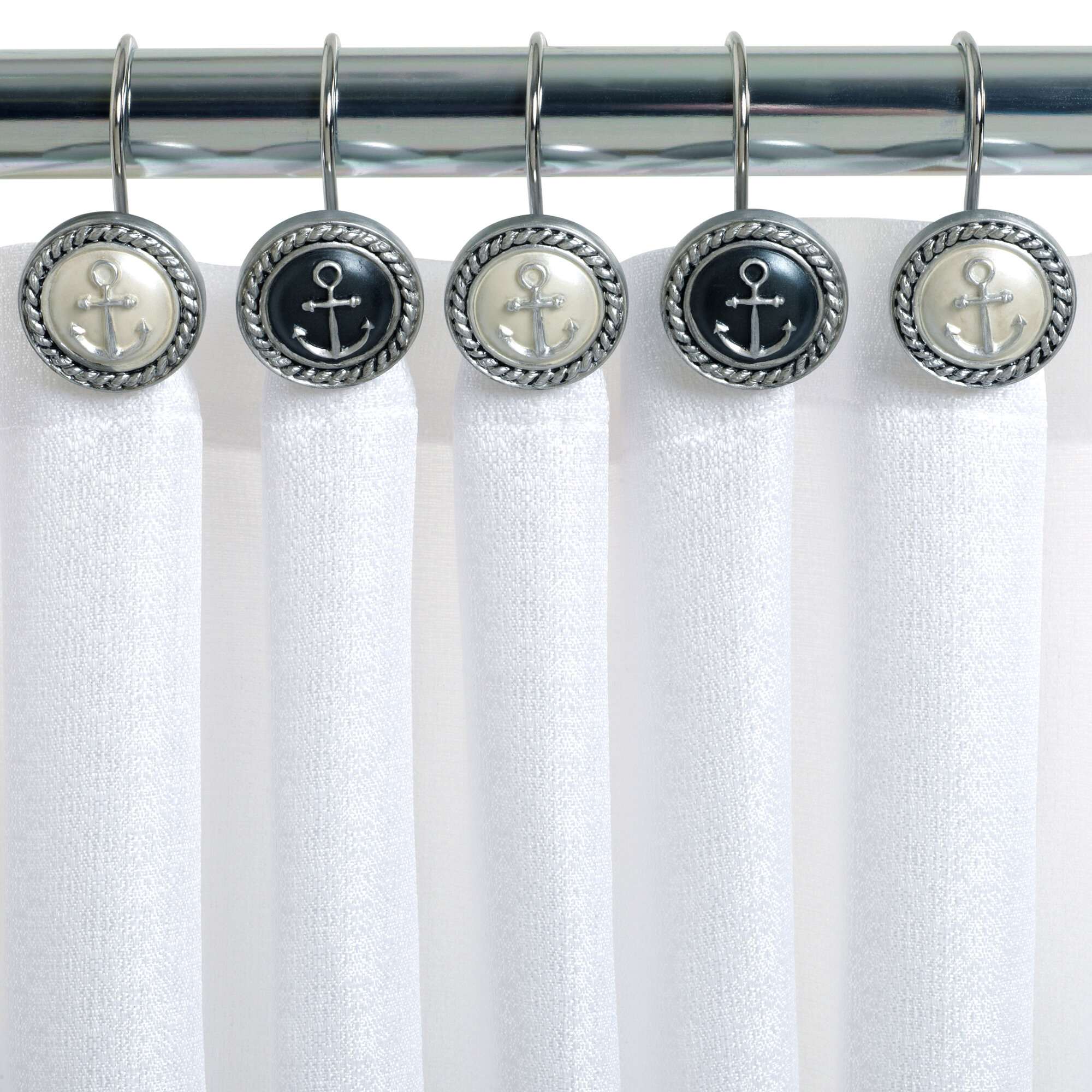 Nautical Shower Curtain Hooks For 2020 Ideas On Foter
