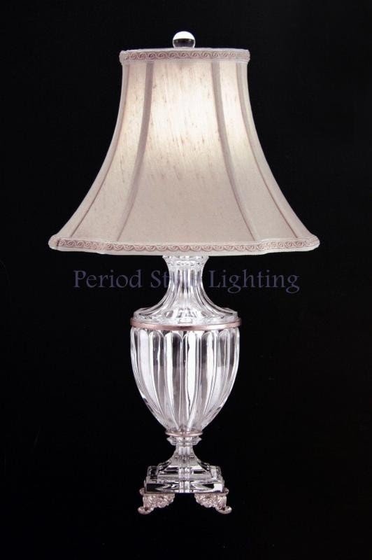 table crystal lamps