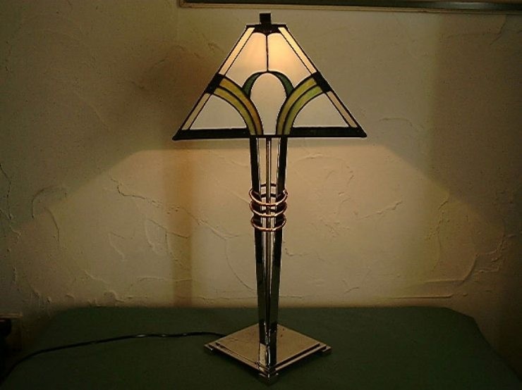 art deco lamp shade for table lamp