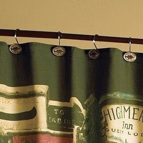 Rustic Shower Curtain Hooks - Foter