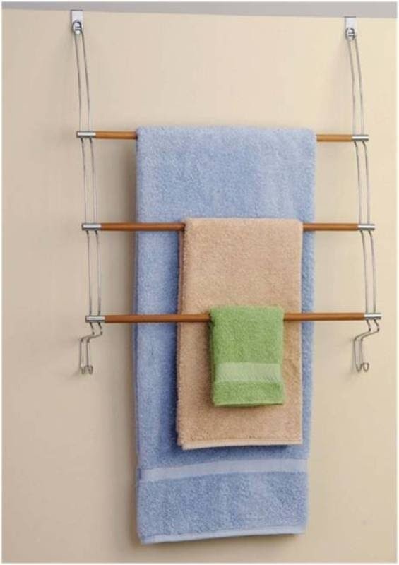 Bamboo towel rack 2