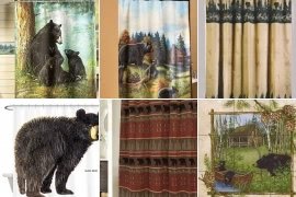 Black Bear Shower Curtains Ideas On Foter