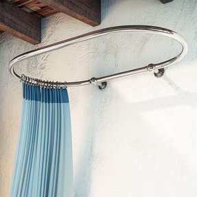 Oval Shower Curtain Rail Ideas On Foter