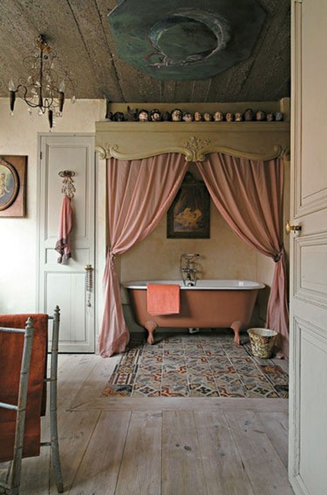 Cottage victorian shower curtain 3