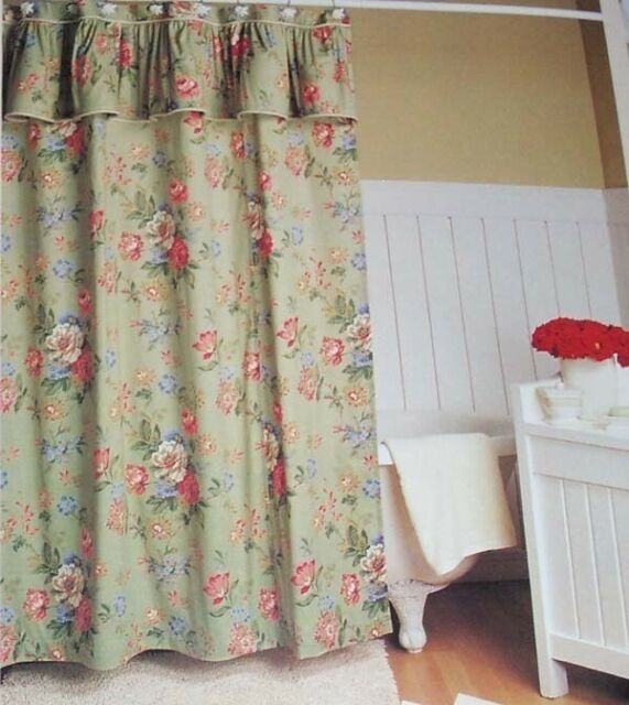 Country cottage cape cods window curtains and valance
