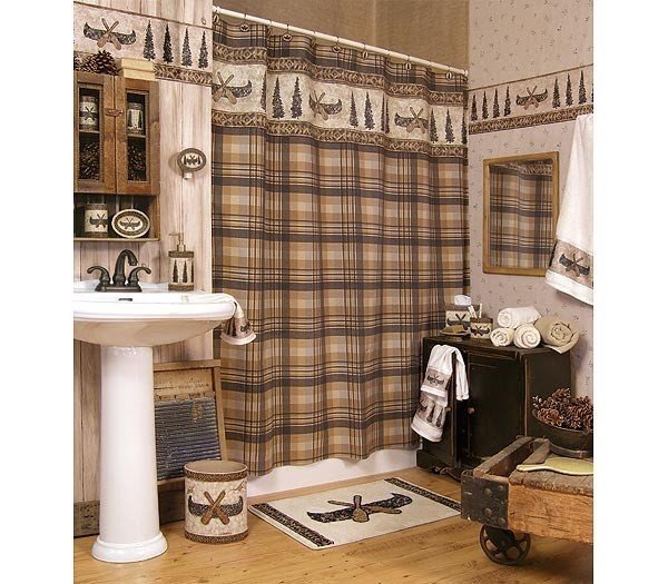 country shower curtains