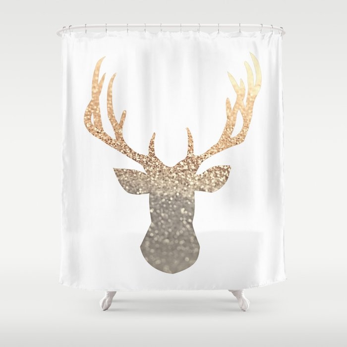 Deer Shower Curtain - Foter