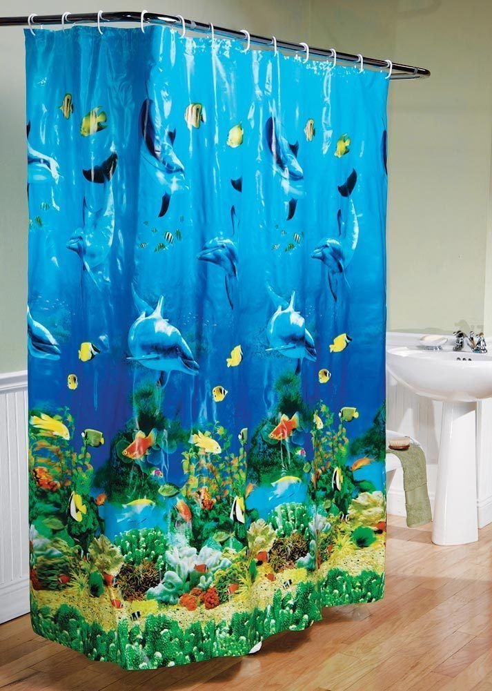 Sea Life Shower Curtain Ideas On Foter