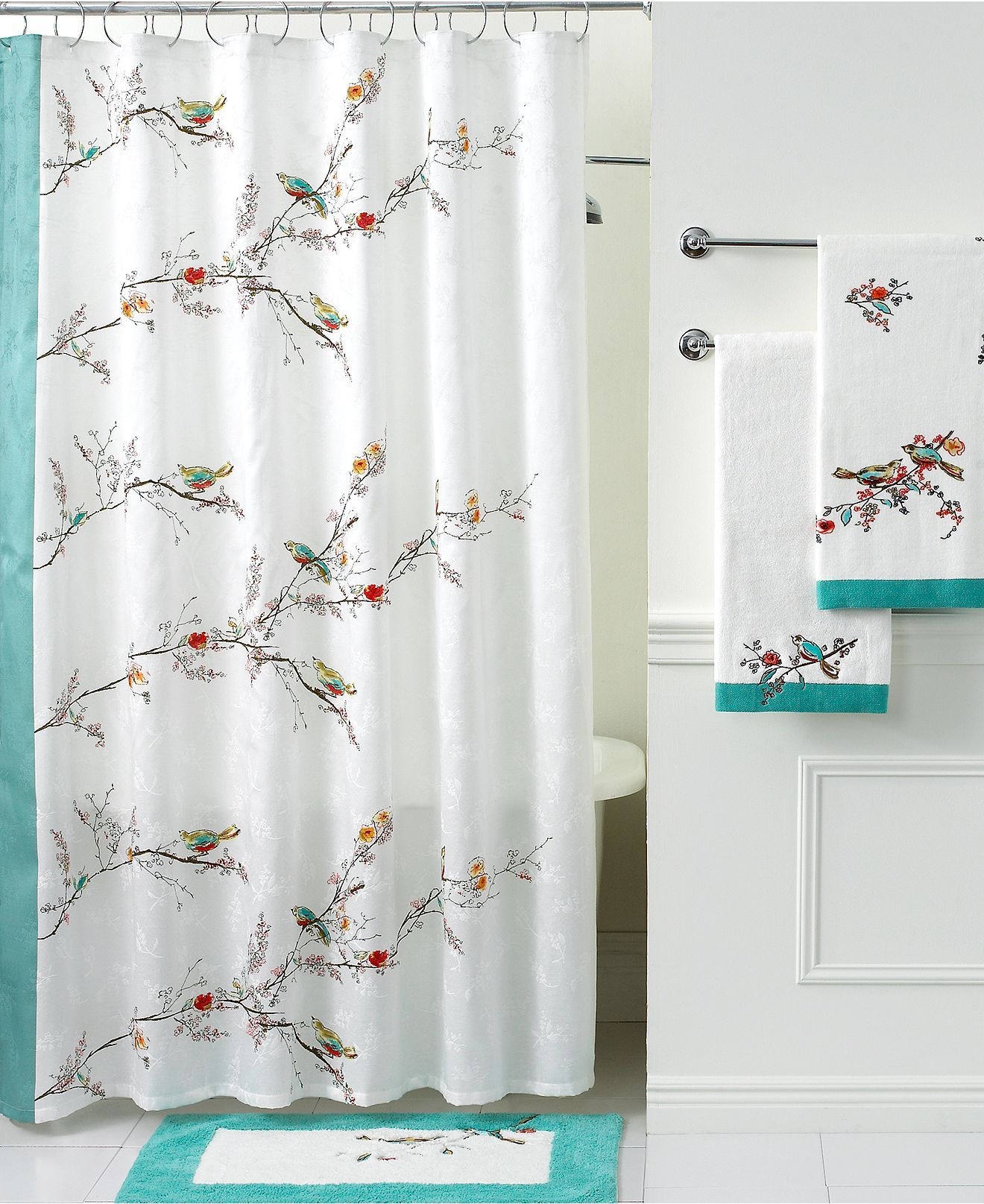 Shower Curtains Birds Ideas On Foter