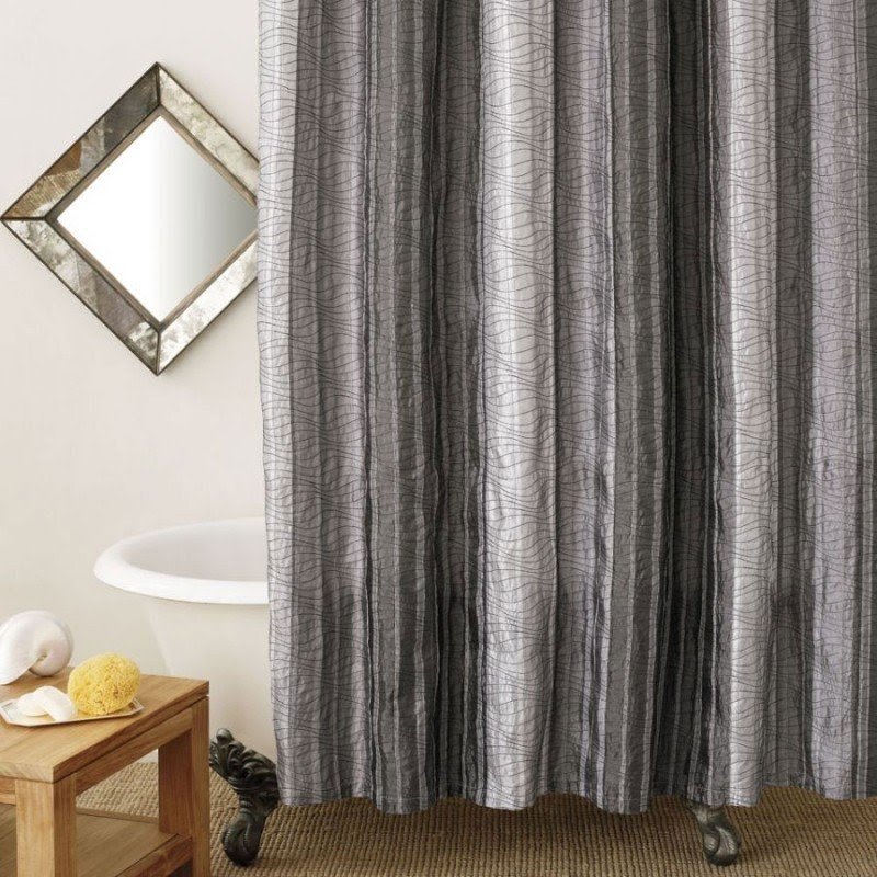 Extra Long Fabric Shower Curtain - Ideas on Foter