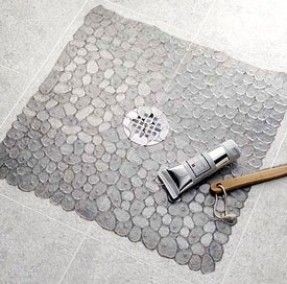 Pebble shower mat