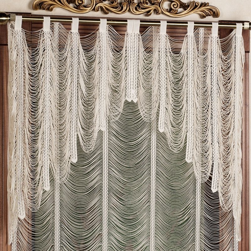 shower curtain with valance
