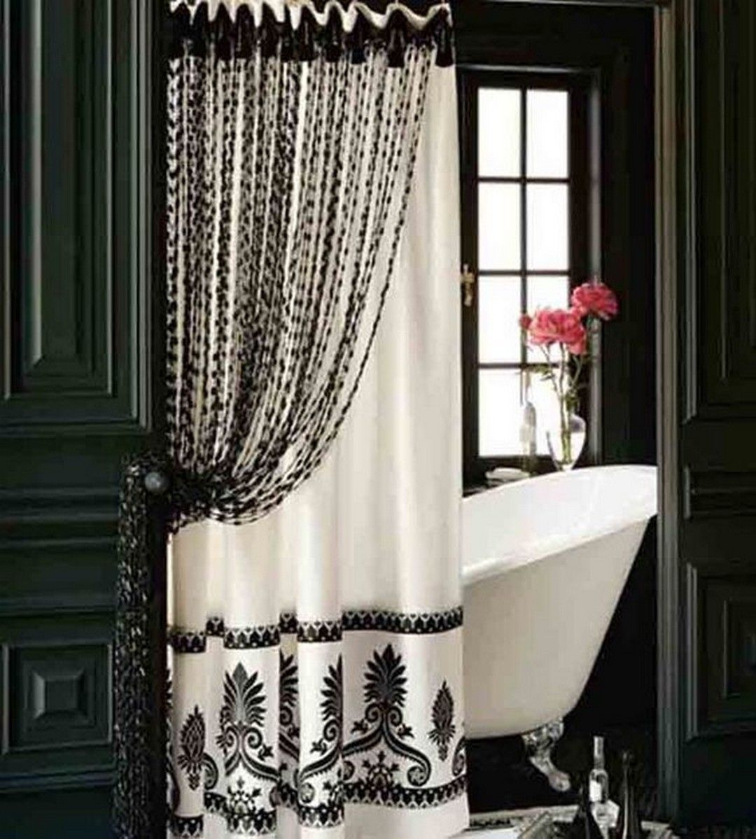 Victorian shower curtains