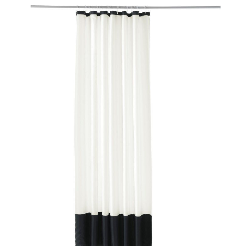Black And White Shower Curtain Ideas On Foter