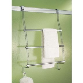 Over Shower Door Towel Rack Ideas On Foter