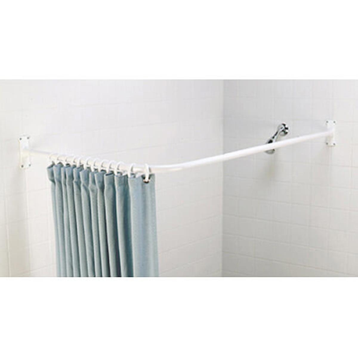 Polished Nickel Shower Curtain Rod Ideas On Foter