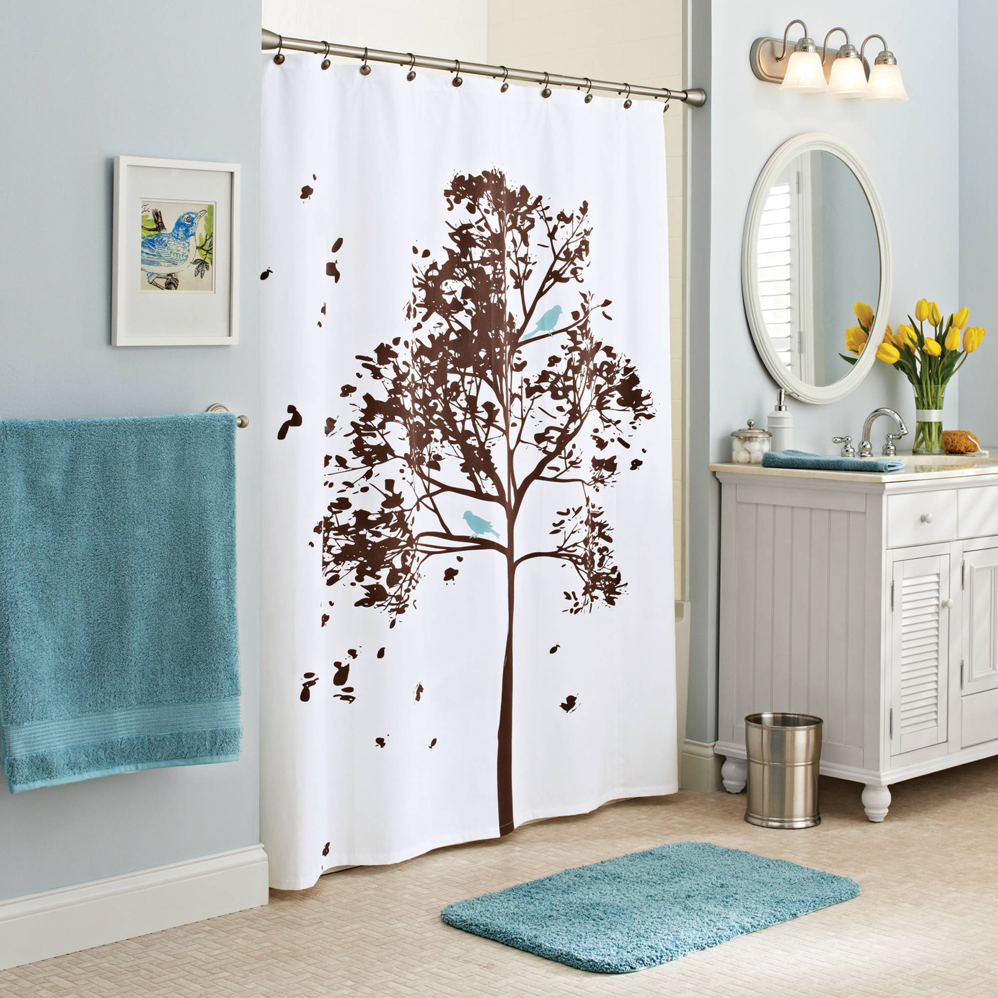 Country Fabric Shower Curtains - Ideas on Foter