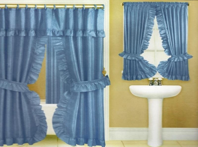 Double Swag Shower Curtain - Foter