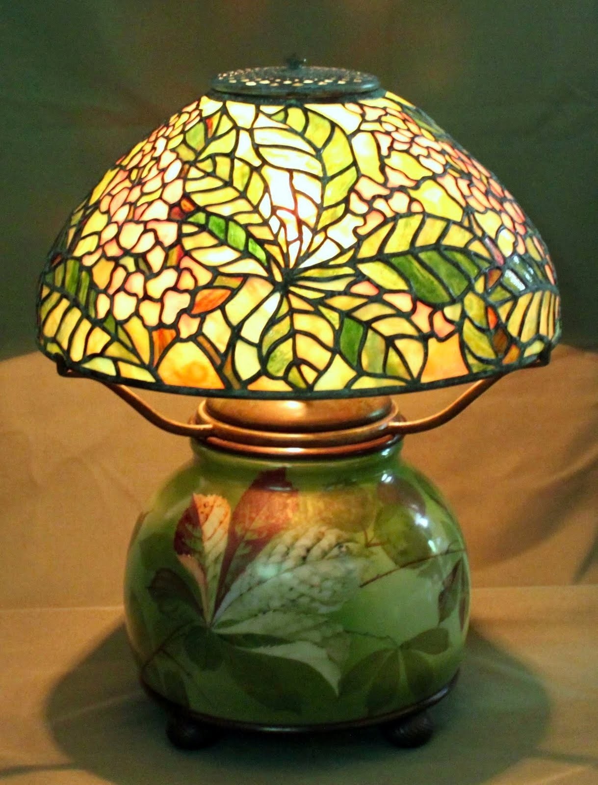 Hand Painted Glass Lamp Shades - Ideas on Foter