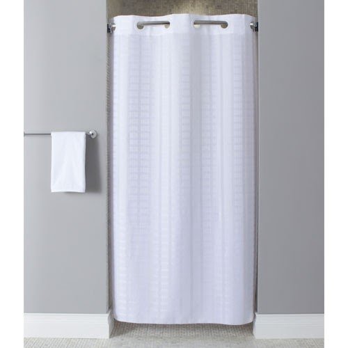 narrow shower curtain