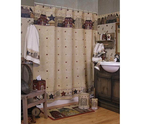 Primitive Shower Curtains Ideas On Foter