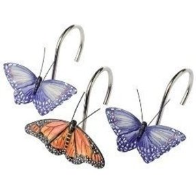 Butterfly Shower Curtain Hooks - Foter