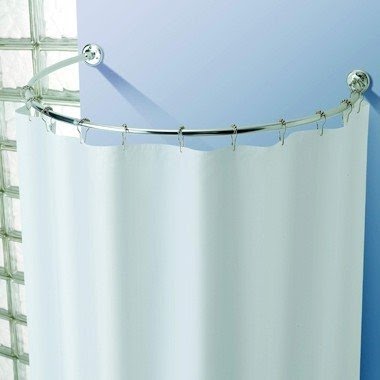 Shower curtain rail