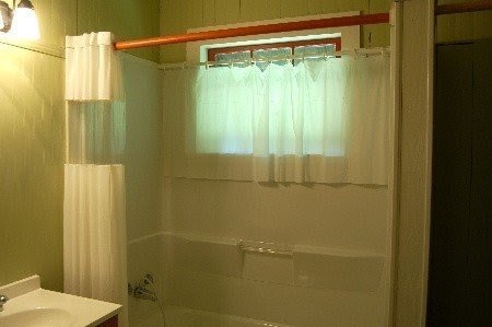 Bathroom Window Shower Curtains for 