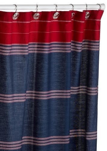 tommy hilfiger shower curtain set